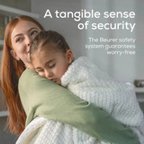 Beurer Couverture chauffante HD 82 Helsinki, Couvertures chauffantes Blanc