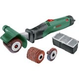 Bosch BOSCH Rouleau abrasif Texoro, Ponceuse brosse Vert/Noir, Rouleau de ponçage, Noir, Vert, Gris, 1600 tr/min, 3000 tr/min, 7 m/s², 1,5 m/s²