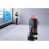 Bosch Laser à lignes GLL 3-80 C Professional, récepteur laser LR 7, L-BOXX, Laser Cross Ligne Bleu/Noir