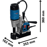 Bosch Perceuse à noyau magnétique GBM38 Bleu/Noir, Vente au détail