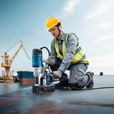 Bosch Perceuse à noyau magnétique GBM38 Bleu/Noir, Vente au détail