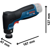 Bosch Ponceuse excentrique sans fil GEX 12V-32 Professional solo, 12Volt, Ponceuse orbitale Bleu/Noir