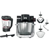 Bosch Serie 6 MUMS6ZS17 robot de cuisine 1600 W 5,5 L Noir, Acier inoxydable Noir/en acier inoxydable, 5,5 L, Noir, Acier inoxydable, Rotatif, 3,5 kg, 3,5 kg, 1,1 m