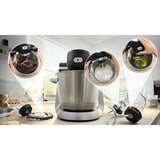 Bosch Serie 6 MUMS6ZS17 robot de cuisine 1600 W 5,5 L Noir, Acier inoxydable Noir/en acier inoxydable, 5,5 L, Noir, Acier inoxydable, Rotatif, 3,5 kg, 3,5 kg, 1,1 m