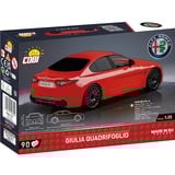 COBI Alfa Romeo Giulia Quadrifoglio, Jouets de construction Rouge, Échelle 1:35
