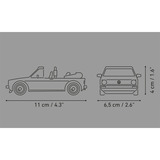 COBI Volkswagen Golf Cabriolet (1979-1993), Jouets de construction Rouge