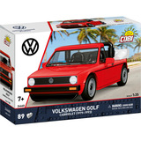 COBI Volkswagen Golf Cabriolet (1979-1993), Jouets de construction Rouge