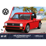 COBI Volkswagen Golf Cabriolet (1979-1993), Jouets de construction Rouge