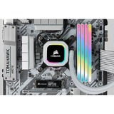 Corsair 32 Go DDR4-3200 Quad-Kit, Mémoire vive Blanc, CMH32GX4M4E3200C16W, Vengeance RGB PRO SL, XMP 2.0