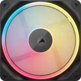 Corsair iCUE LINK LX120-R RGB Reverse Fan, Ventilateur de boîtier Noir, 4 broches PWM
