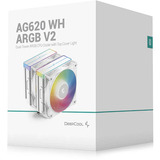 DeepCool AG620 BK ARGB V2 Refroidisseur CPU Blanc