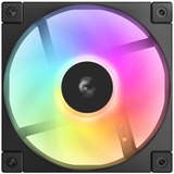 DeepCool FD12 ARGB ventilateurs de boîtier Noir, 3 pièces, 120 x 120 x 25 mm, PWM, 3 pièces, connecteur de ventilateur PWM à 4 broches