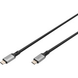 Digitus DB-300443-030-S, Câble Noir/gris