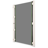 Digitus Porte avant en verre pour armoire murale 19" 20U série Unique, Panneau avant Gris