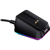 ENDORFY Station d'accueil souris noire, pour LIV Wireless, LIV Plus Wireless, Station de recharge Noir