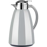 Emsa Thermos CAMPO, 1 litre, Verseuse isotherme Gris clair/en acier inoxydable