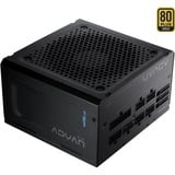 FSP ADVAN-850GM unité d'alimentation d'énergie 850 W 20+4 pin ATX ATX Noir alimentation  850 W, 100 - 240 V, 5.5 A, Actif, 100 W, 850 W