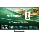 Hisense ULED 85E8S MiniLED 85" 4K Ultra HD TV QLED Noir/gris foncé, 2,16 m (85"), 3840 x 2160 pixels, ULED, Smart TV, Wifi, Noir