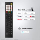 Hisense ULED 85E8S MiniLED 85" 4K Ultra HD TV QLED Noir/gris foncé, 2,16 m (85"), 3840 x 2160 pixels, ULED, Smart TV, Wifi, Noir