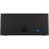ICY BOX IB-1121-U3 USB 3.2 Gen 1 (3.1 Gen 1) Type-A Noir, Station d'accueil Noir, HDD, SATA, Série ATA II, Série ATA III, 2.5,3.5", USB 3.2 Gen 1 (3.1 Gen 1) Type-A, Noir, Plastique