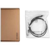 Icy Dock Câble SlimSAS x8 SFF-8654 > 2x SlimSAS x4 SFF-8654 Noir