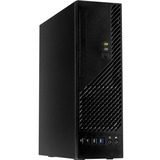 Inter-Tech S-301 Small Form Factor (SFF) Noir, Logement Bureau Noir, Small Form Factor (SFF), PC, Noir, Mini-ITX, uATX, 7,5 cm, 23 cm