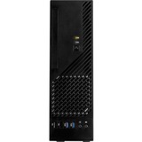 Inter-Tech S-301 Small Form Factor (SFF) Noir, Logement Bureau Noir, Small Form Factor (SFF), PC, Noir, Mini-ITX, uATX, 7,5 cm, 23 cm