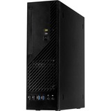 Inter-Tech S-301 Small Form Factor (SFF) Noir, Logement Bureau Noir, Small Form Factor (SFF), PC, Noir, Mini-ITX, uATX, 7,5 cm, 23 cm