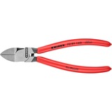 KNIPEX Pince coupante 72 01 160, pour plastique, Tenailles de cran Rouge