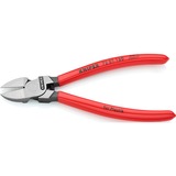 KNIPEX Pince coupante 72 01 160, pour plastique, Tenailles de cran Rouge