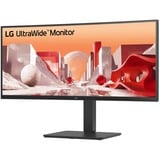 LG 34BA85QE 34" Moniteur UltraWide incurvé  Noir, 2x HDMI, DisplayPort, 4x USB-A, USB-B, USB-C, RJ-45