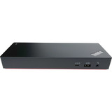 Lenovo 40B00135EU, Station d'accueil Noir/Rouge