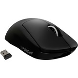 Logitech PRO X souris Droitier RF sans fil 25400 DPI, Souris Gaming Noir, Droitier, RF sans fil, 25400 DPI, 1 ms, Noir