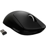 Logitech Pro X Superlight souris Droitier RF sans fil 25600 DPI, Souris gaming Noir, Droitier, RF sans fil, 25600 DPI, 1 ms, Noir