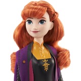 Mattel Disney-La Reine des Neiges 2-Anna-Poupée avec habillage et accessoires Disney Frozen Disney-La Reine des Neiges 2-Anna-Poupée avec habillage et accessoires, Poupée mannequin, Femelle, 3 an(s), Fille, 323,9 mm, 100 g