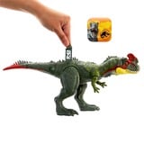 Mattel Jurassic World Gigantic Trackers Sinotyrannus, Figurine Jurassic World Gigantic Trackers Sinotyrannus, 4 an(s), Vert, Rouge, Plastique