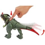 Mattel Jurassic World Gigantic Trackers Sinotyrannus, Figurine Jurassic World Gigantic Trackers Sinotyrannus, 4 an(s), Vert, Rouge, Plastique