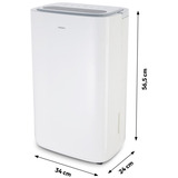 Medion DH20 (MD12048), Déshumidificateur Blanc