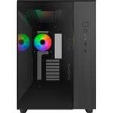 Montech  boîtier midi tower Noir | 2x USB-A | 1x USB-C | RGB | Verre Trempé