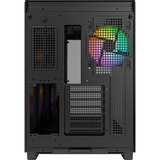 Montech  boîtier midi tower Noir | 2x USB-A | 1x USB-C | RGB | Verre Trempé
