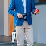 NRGkick Adaptateur de prise pour bornes de recharge Type 2, max. 32A, 22kW Noir/Rouge