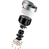 Ocypus Sigma L24 ARGB, Watercooling Blanc