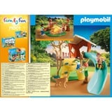 PLAYMOBIL Family Fun - Cabane dans les arbres et toboggan, Jouets de construction 71001