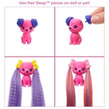  Poupée Barbie Color Reveal paillettes ! Changement de cheveux paillettes bleues 