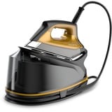 Rowenta DG764 2200 W 1,1 L Semelle Laser HD Microsteam 400 Noir, Or, Centrales à vapeur Noir/Orange, 2200 W, 325 g/min, Semelle Laser HD Microsteam 400, 6,4 bar, 1,1 L, 100 g/min