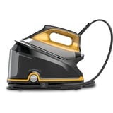 Rowenta DG764 2200 W 1,1 L Semelle Laser HD Microsteam 400 Noir, Or, Centrales à vapeur Noir/Orange, 2200 W, 325 g/min, Semelle Laser HD Microsteam 400, 6,4 bar, 1,1 L, 100 g/min
