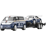 SIKU SUPER VW ID. Buzz avec Porsche 911 GT3 RS, Modèle réduit de voiture 