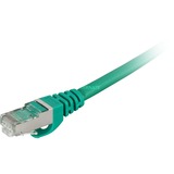 Sharkoon Câble réseau RJ-45 S/FTP Cat.7a Vert, 10 mètres, câble brut