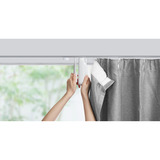 SwitchBot Smart Curtain 3 U Rail, Vorhangöffner Blanc
