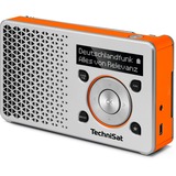 TechniSat DigitRadio 1 Portable Numérique Orange, Argent Argent/Orange, Portable, Numérique, DAB+,FM, 87.5 - 108 MHz, 174 - 240 MHz, Auto scan